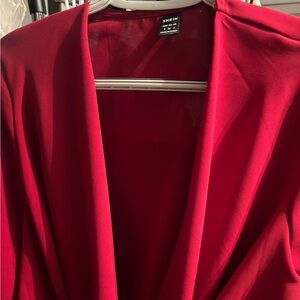 SHEIN Red Blouse